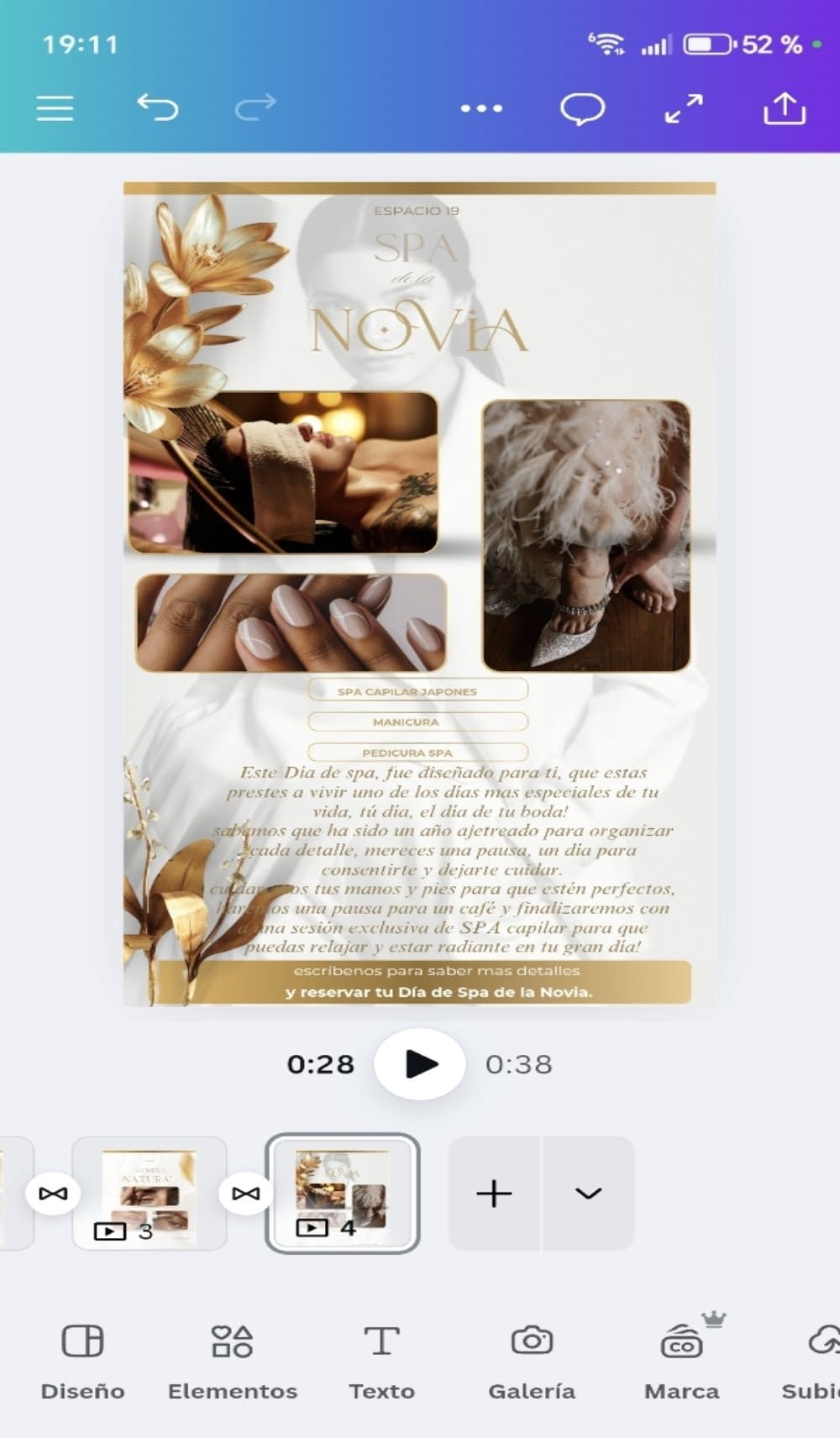 spa de la Novia