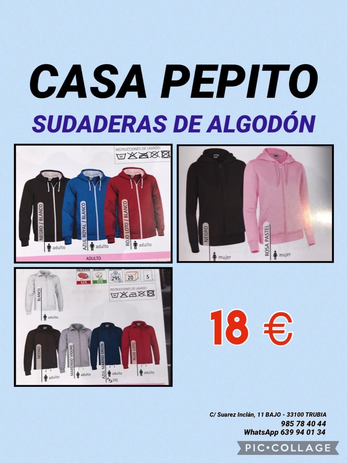 SUDADERAS