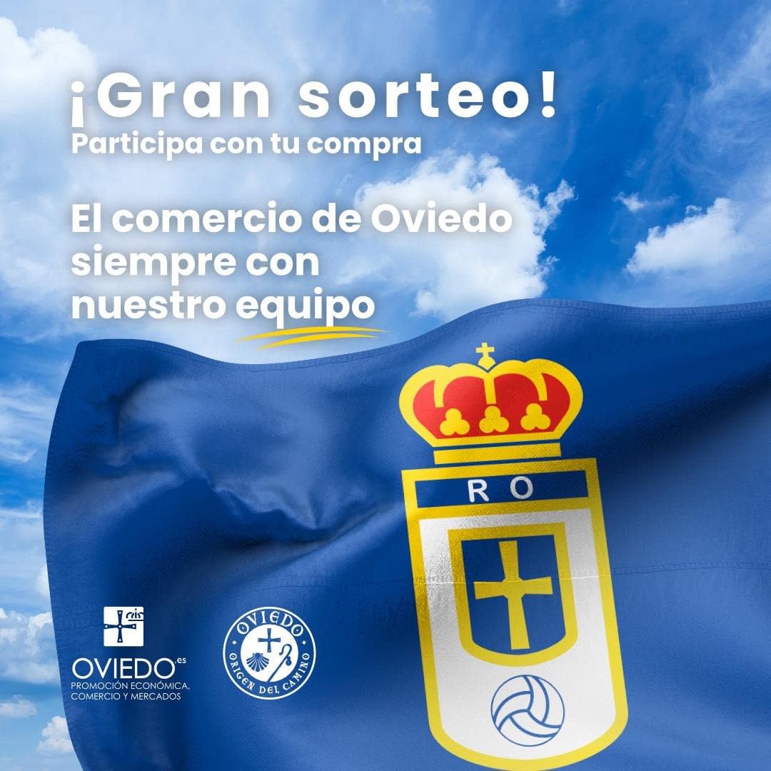 El comercio de Oviedo siempre con nuestro equipo ¡volveremos!